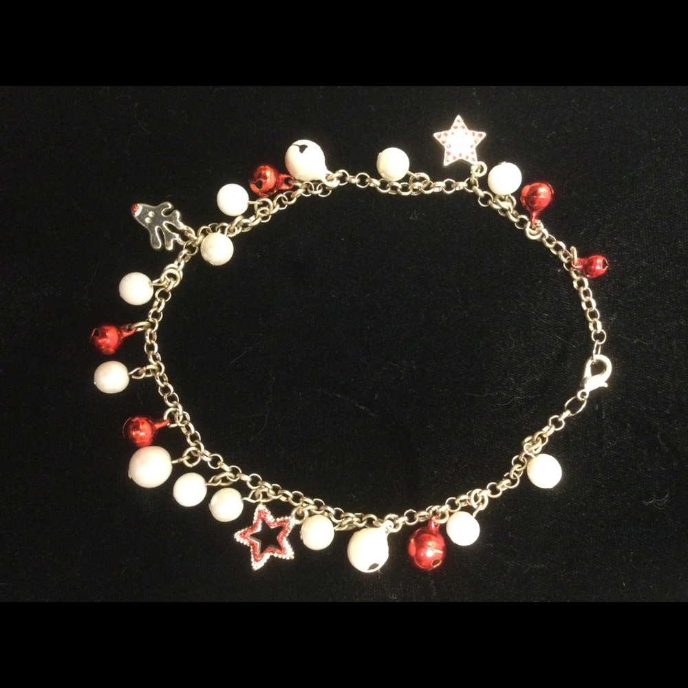 Large anklet with bells and charms